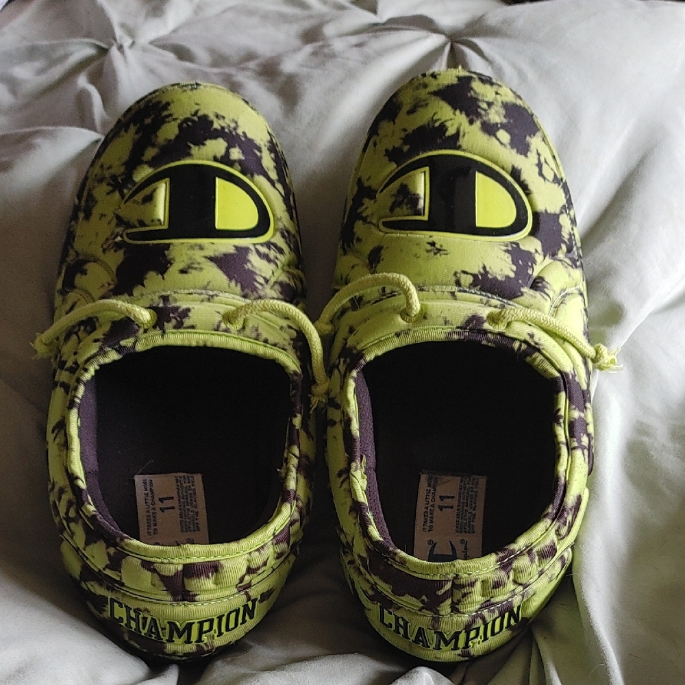 Champion ' Yellow and Black Shoes